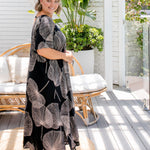 plus-size-long-summer-dress-black-latte-fan-design