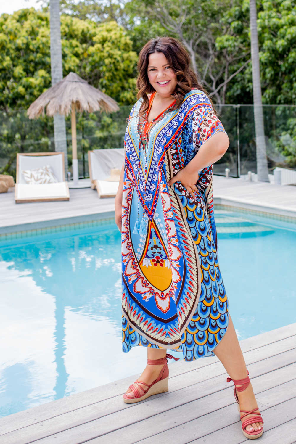 plus-size-long-kaftan-dress-blue-latte-floral-mandala