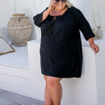 plus-size-short-kaftan-black-lace-fringe