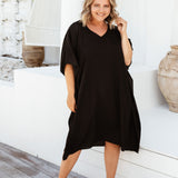 short-kaftan-black