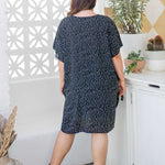 short-kaftan-long-tunic-top-plus-size-black-white-polka-dots