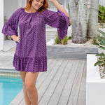 short-summer-dress-geometric-print-black-purple