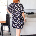 short-summer-kaftan-dress-floral-design-black