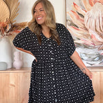 summer-short-dress-black-white-geometric