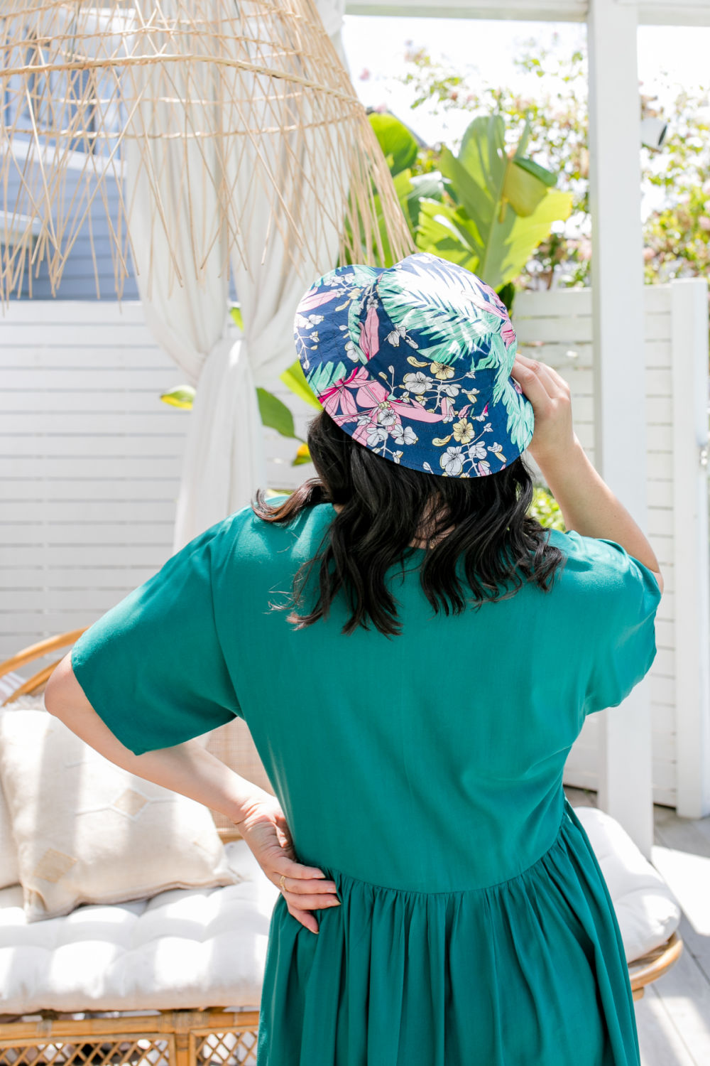 womens-bucket-hat-tropical-floral-print-cotton