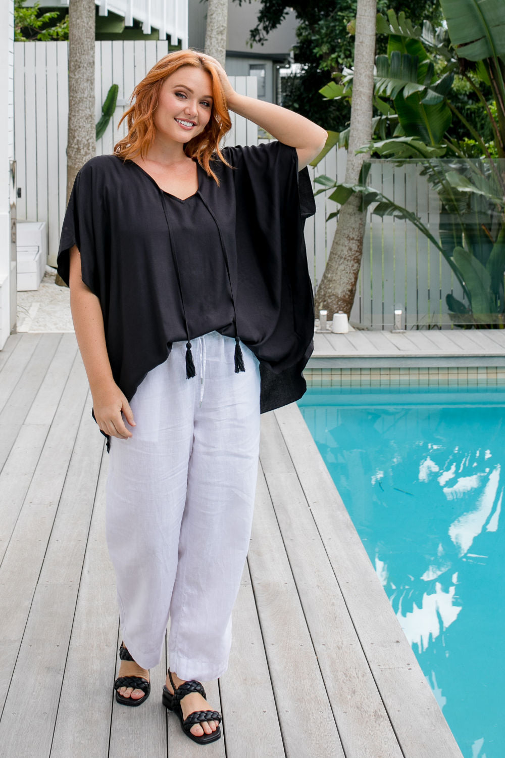 womens-kaftan-top-black-plus-size
