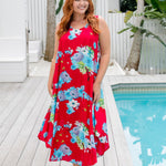 womens-long-summer-dress-floral-dress-red-grey-blue