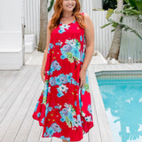 womens-long-summer-dress-floral-dress-red-grey-blue