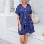 womens-short-casual-summer-dress-blue-white-polka