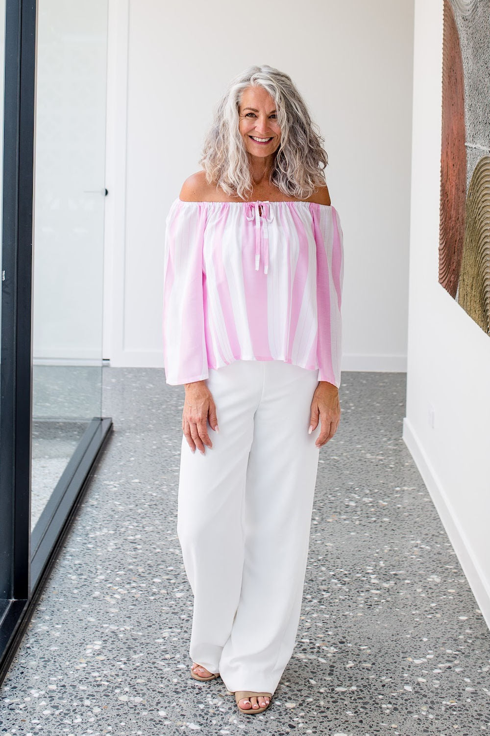 womens-summer-top-pink-white