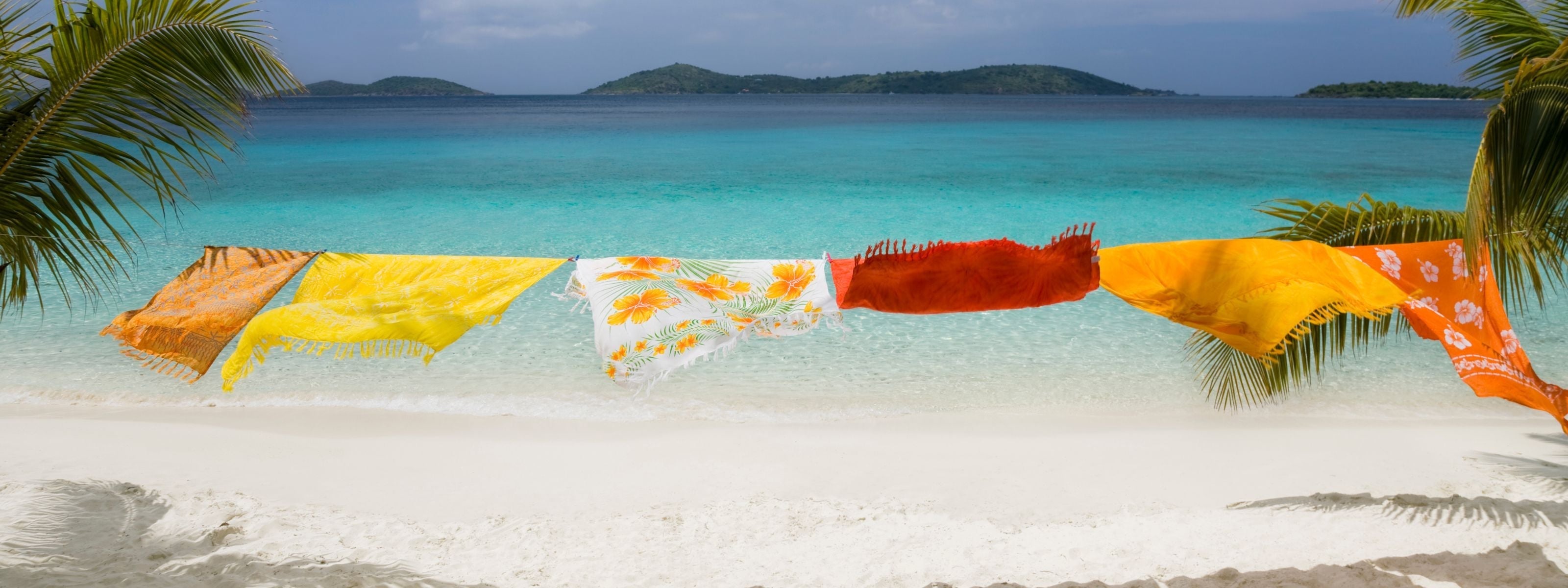 Quick steps for laundry care of sarongs and pareos