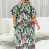 plus-size-kaftan-long-summer-dress-pink-emerald-design