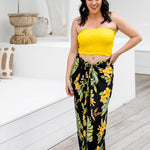 Sarong-yellow-frangipani-black