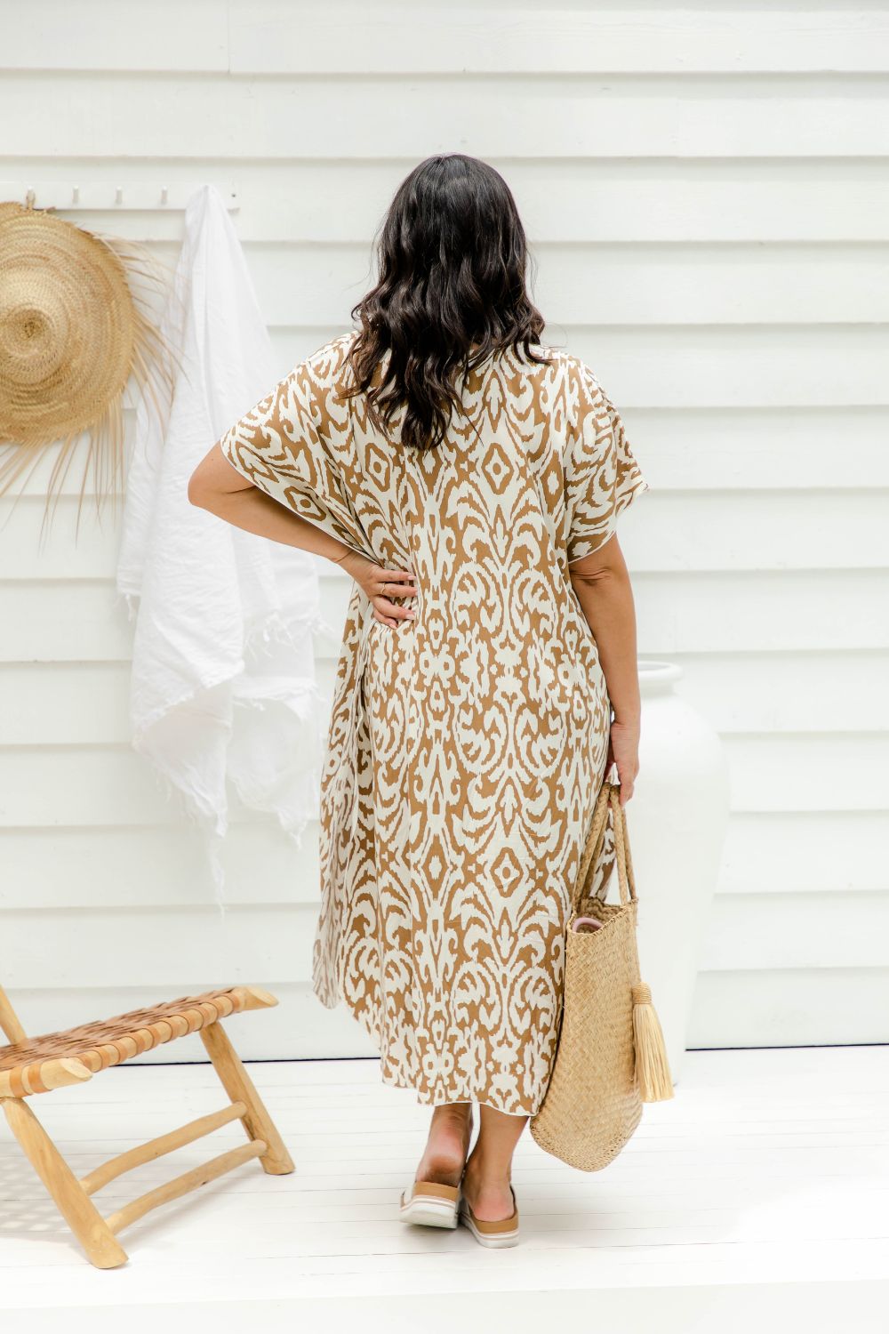 long-kaftan-dress-caramel-cream-print