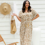 maxi-summer-kaftan-dress-caramel-cream-print-resort-wear