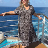 Maxi Summer Dress - Signature Leopard