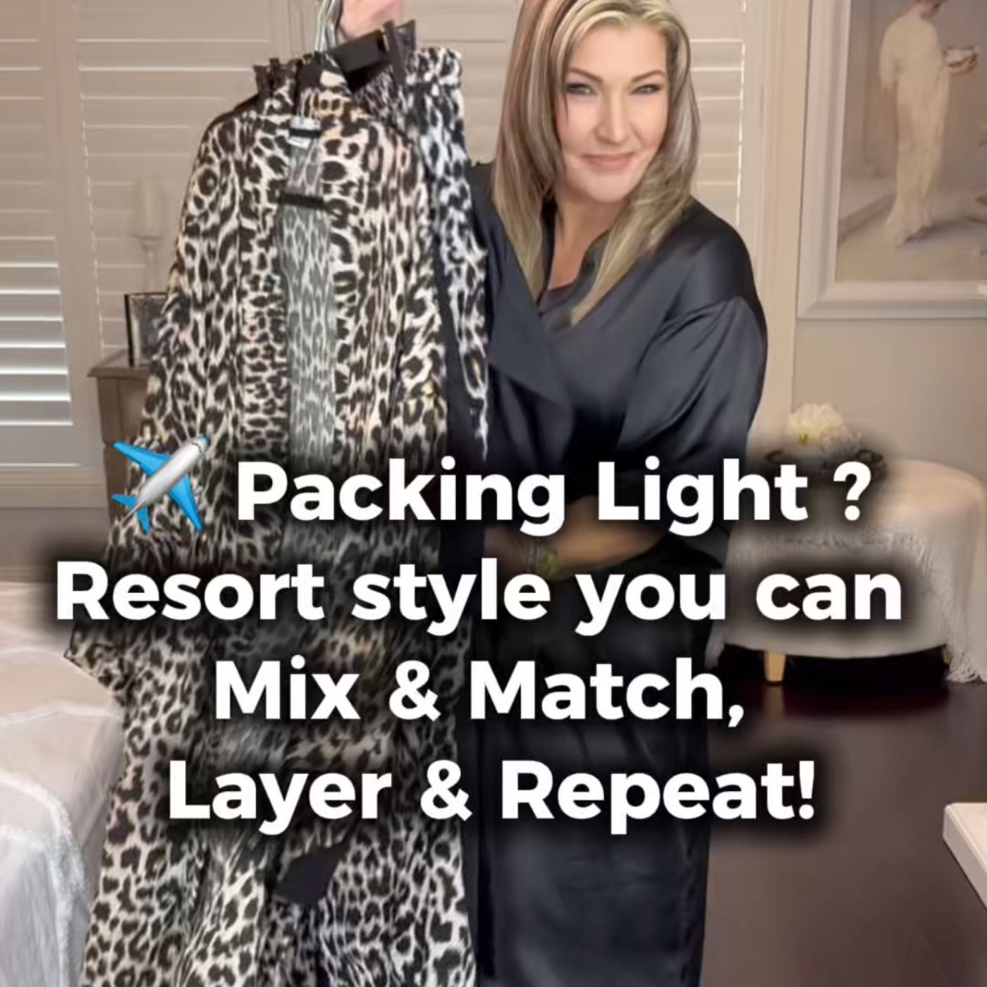 How to pack light for a holiday with this collection of women's resort wear