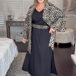 Ladies-Summer-Outfit-Set-Long-Black-Dress-with-Leopard-Jacket
