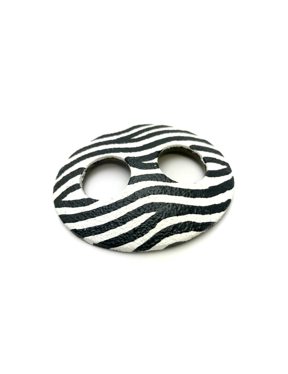 coconut-shell-sarong-buckles-zebra-hand-painted-oval-shape