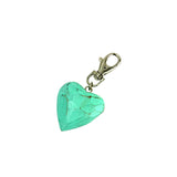 key-ring-love-heart-wood-hand-carved-mint-green