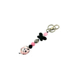 keyring-black-butterfly-beads