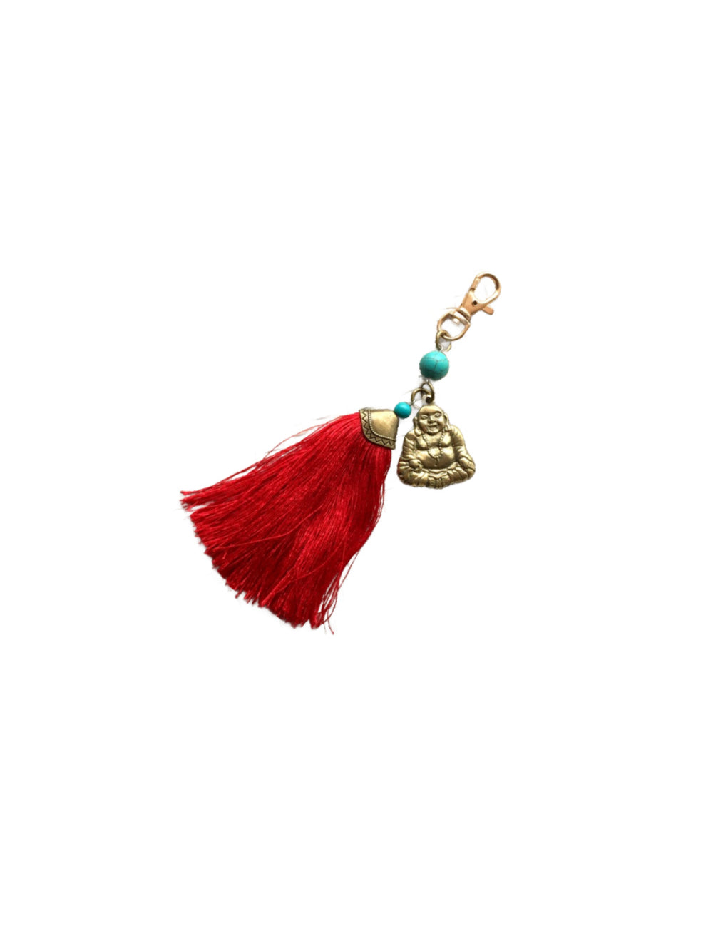 Buddha Handbag Charm Keyring