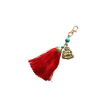 Buddha Handbag Charm Keyring