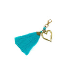 keyring-heart-turquoise-tassel