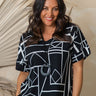 ladies-blouse-top-black-white-print