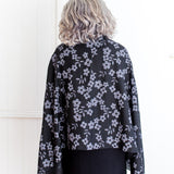 Floral Scarf - Black