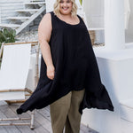 ladies-long-plus-size-summer-top-black