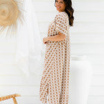 ladies-maxi-summer-dress-caramel-white-geometric-design