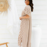 ladies-maxi-summer-dress-caramel-white-geometric-design