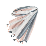 ladies-scarf-stripe-blush-pink-grey-white