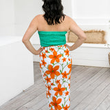    large-beach-sarong-white-with-orange-franigpani-flowers-fringeless