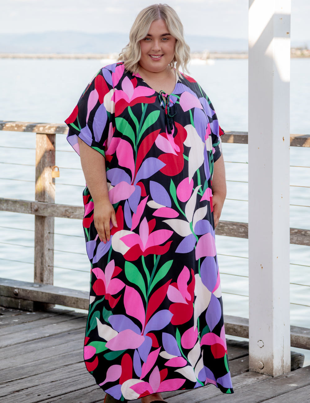 Long Kaftan Dress - Pippa