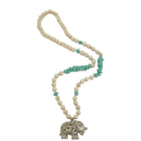 long-necklace-silver-elephant-cream-emerald-beads