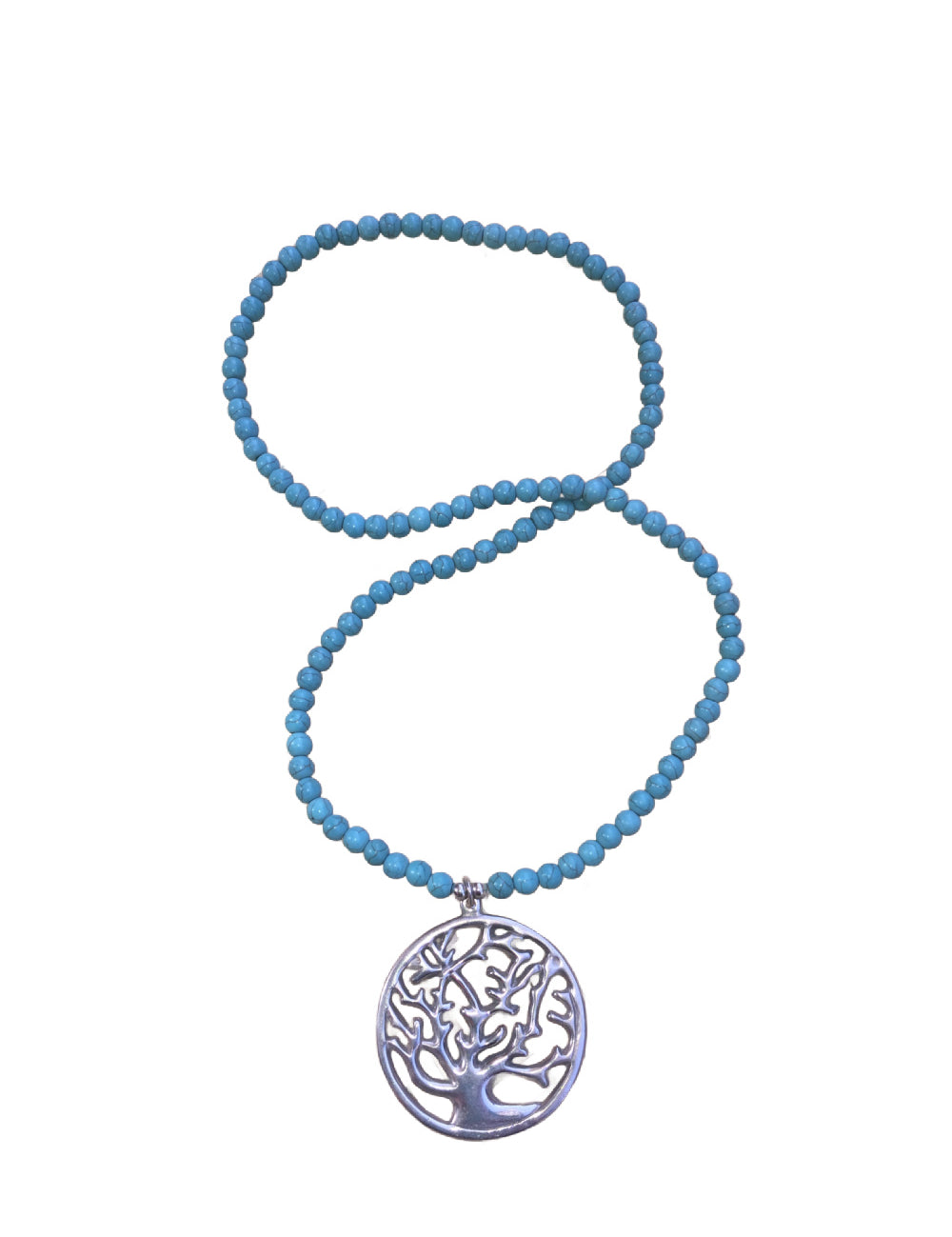 long-necklace-turquoise-beads-silver-tree-of-life-pendant