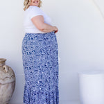 long-plus-size-skirt-tiered-layer-blue-white-swirl-print