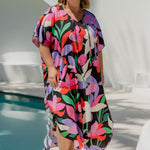 long-summer-kaftan-style-dress-florals-black-red-pink-mauve