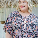 maxi-kaftan-peach-pink-grey-floral-on-black