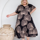 maxi-summer-dress-plus-size-black-cream-leaf-design