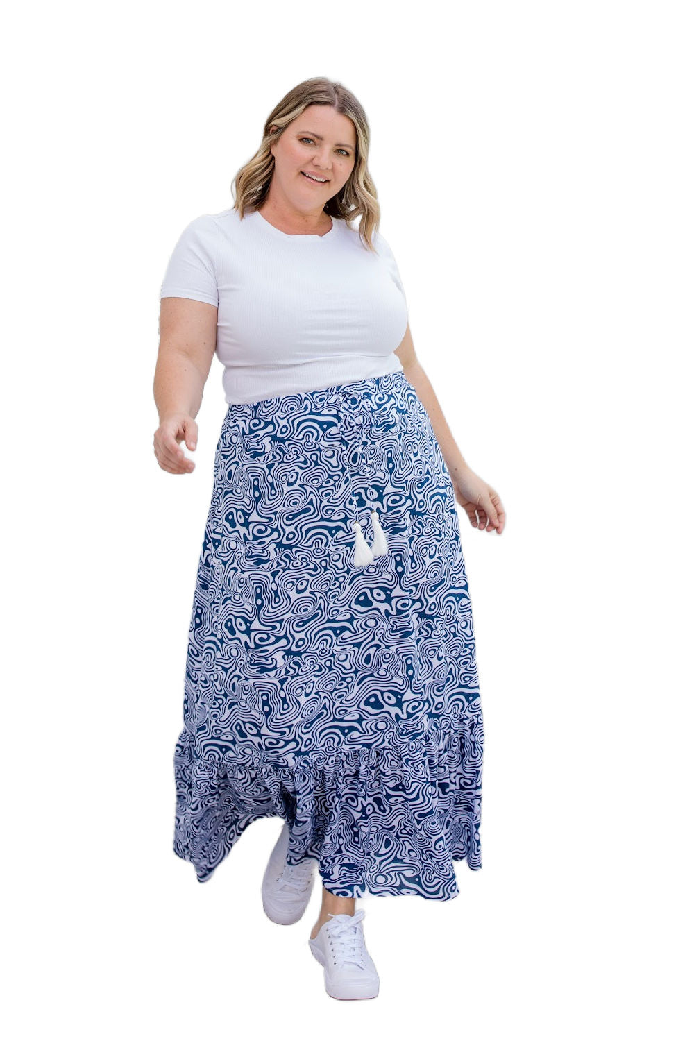 maxi-summer-skirt-blue-white-swirl-print-HolleyDay-resortwear