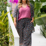 Liliana Set - Kimono Jacket & Palazzo Pant