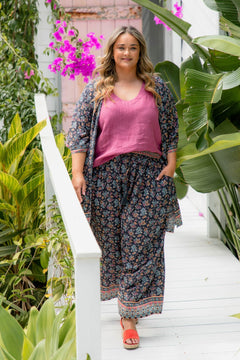 Liliana Set - Kimono Jacket & Palazzo Pant