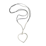 pendant-necklace-silver-heart-black-seude-strand