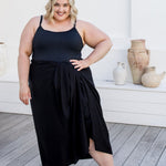    plus-size-black-sarong