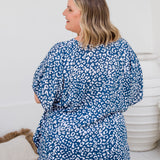 plus-size-kaftan-top-blue-white-leopard-print