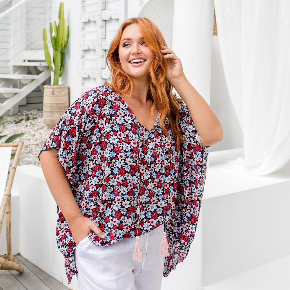 kaftan-top-floral-design-on-black