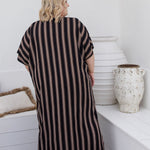    plus-size-long-summer-dress-black-neutral-cream-stripe-design